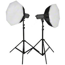 Walimex Pro Studioset VC-200/200 und Octagon Softboxen Preisvergleich