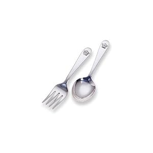Royalty Sterling Silver Baby Silverware Set