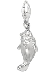Sterling Silver MANATEE Charm