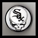 Chicago White Sox Logo Grateful Dead 1 Inch Magnet