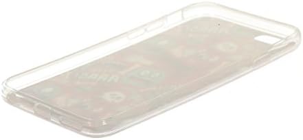 Jusor® Iphone 6/6s Case Silicone Soft Shell Blue Laser Discolor Case for 4.7 Inches Iphone 6/6s (Little Monster)