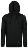 FORVERT Herren Hoody FU, black-grey, M, 380641