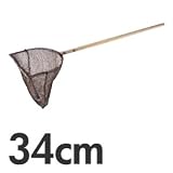 木柄 玉網長三角型(活魚用) 34cm 玉網