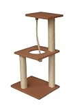 Cat Scratching Post, Cat Scratcher Activity Centre - Rope Tree 82cm