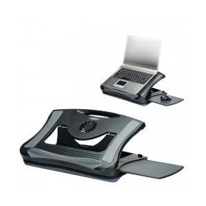 Aidata Laptop Cooling Lap Desk LD007P (Black) (3