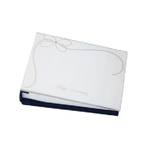 Reed and Barton Silverplate Happy Anniversary Photo Album 4X6 by REED & BARTON SILVERPLATE