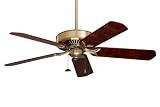 Emerson Ceiling Fans CF4800AB Premium Fan - Antique Brass Uplight Indoor Fan 50" w/ B52DC Blades