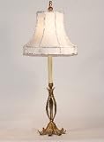 Chelsea House Formal Cast Brass Console Table Lamp