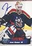 Jon Casey, Peoria Rivermen, 1995 Collectors Edge Ice Autographed Card