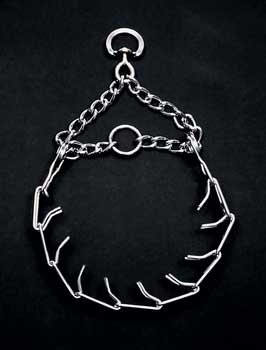 C Chain Pinch Collar Large 3.3mm 20 (Catalog Category: Dog / Chain Products)