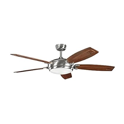Kichler Lighting 300156bss Trevor 60 Inch Ceiling Fan Brushed