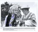 Signed Vibes (Peter Falk / Cyndi Lauper) 8x10 by Peter Falk and Cyndi Lauper B&W Photo
