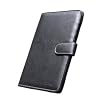 Navitech echte schwarzes 7 Zoll bycast Leder flip Trage Case / Cover im Buch Stil f�r das Archos Arnova Gbook