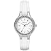 DKNY Women's NY8144 White Silicone Quartz Watch with White Dial
