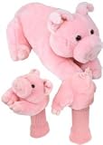 Daphnes Animal Heads & Tails Headcover Sets - Pig Head/Tail Set