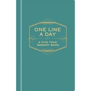 (One Line a Day: A Five-Year Memory Book) By Chronicle Books (Author) Hardcover on 01-Sep-2009