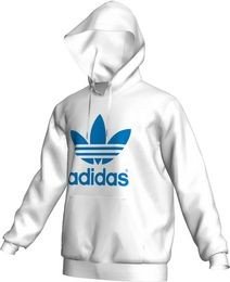 Adidas Herren Hoodie Trefoil, white/bluebird, XL, X41191 Preisvergleich