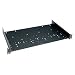 Middle Atlantic UTR1 - Rack shelf - black powder coat - 1U - 19"