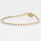 Ladies Diamond Tennis Bracelet in 14k Gold