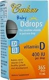 Baby Ddrops Vitamin D Drops for Babies 400 IU by Carlson Labs - 10ml