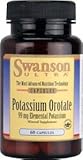 Swanson Ultra Potassium Orotate, 99mg, 60 Capsules