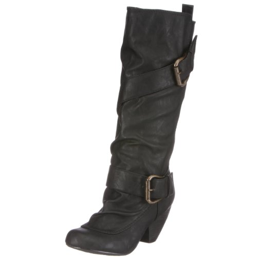 Blowfish BFTD197 AU10 Walk On, Damen Stiefel, Schwarz (black relax PU BF3), EU 42