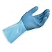 MAPA Blue-Grip LL-301 Natural Latex Heavyweight Glove, Chemical Resistant, 0.045" Thickness, 12" Length, Size 8, Blue (Pack of 6 Pairs)