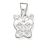 Pendant - Sterling Silver CZ Butterfly Pendant