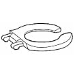 Bemis/Mayfair 1955C-000 Commercial Elongated Open Front Toilet Seat