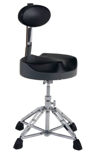 Mes T-2000 Drumhocker mit Lehne