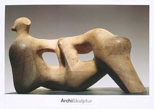 ポスター ヘンリー ムーア Reclining Figure