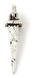 Sterling Silver Nail Charm by Bob Siemon