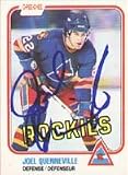 Joel Quenneville, Colorado Rockies Autographed Card
