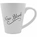 Script Mug Java NY White Black Inside