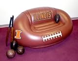 Illinois Fighting Illini 75 Inflatable Sofa