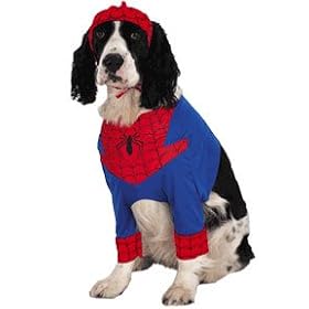 halloween dog costume, pet clothes, Marvel spiderman pet costume for dogs