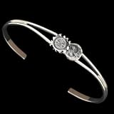 Earth Song Diamond Cut Bracelet - Sun & Moon - Earth Song Diamond Cut Bracelet - Sun & Moon