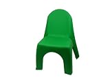 Romanoff Kids Stacking Chair, Green