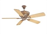 Savoy House 52435MO121 The Tampico Cottonwood Traditional Ceiling Fan 52 Blade Span