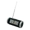 Metal Roll Nightstand Clock