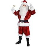 Imperial Crimson Santa Suit