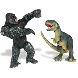 Kong Basic Figure: Kong vs. Juvenile V-Rex 6"