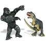 Kong Basic Figure: Kong vs. Juvenile V-Rex 6"