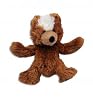 KONG Teddy Bear Dog Toy, Medium, Brown KONG Teddy Bear Dog Toy, Medium, Brown