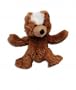 KONG Teddy Bear Dog Toy, Medium, Brown