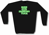 Irish Drinking Team Men's Sweat Shirt in 2 colors Small thru 3XL