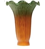 Meyda Tiffany 10192 Amber/Green Lily Shade
