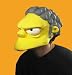 Simpsons - Moe the Bartender Halloween Mask