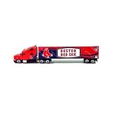 MLB Boston Red Sox Top Dog Tractor Trailer Transport 1:64 Scale Diecast