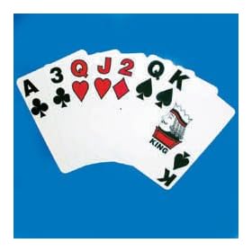  Large Number Playing Cards (2 Decks)
